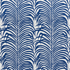 Zebra Palm Indoor/Outdoor Navy 73170 by Schumacher Fabric