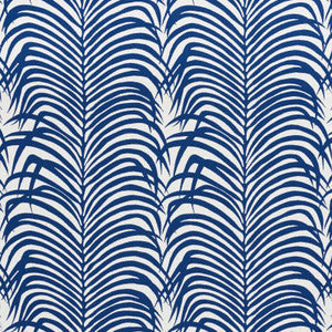 Zebra Palm Indoor/Outdoor Navy 73170 by Schumacher Fabric