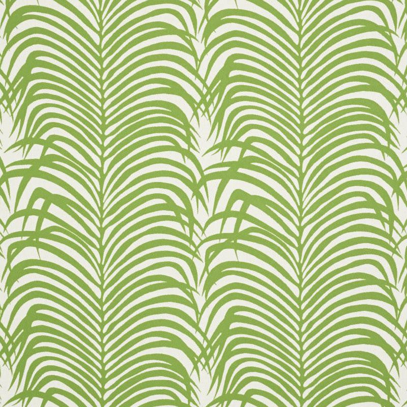 Zebra Palm Indoor/Outdoor Leaf 73171 by Schumacher Fabric Indoor/Outdoor Ii: Prints & Wovens 13.88" - Fabric Carolina -