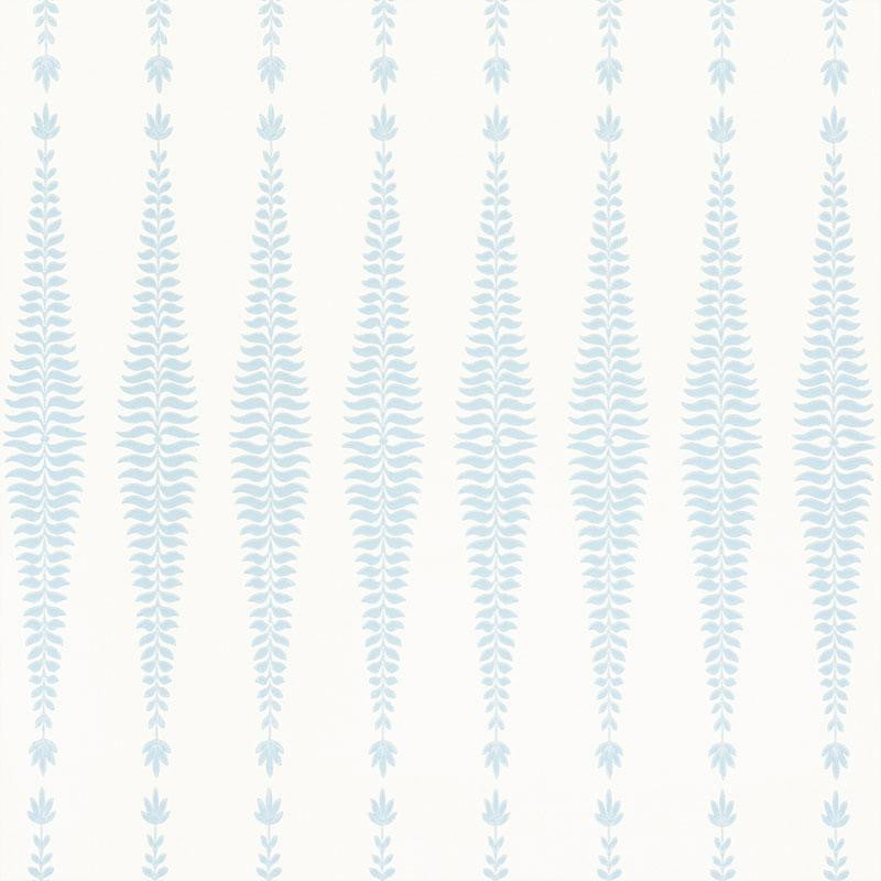 Fern Tree Sky 5005074 by Schumacher Wallpaper Orient Express 3.38" - Fabric Carolina -