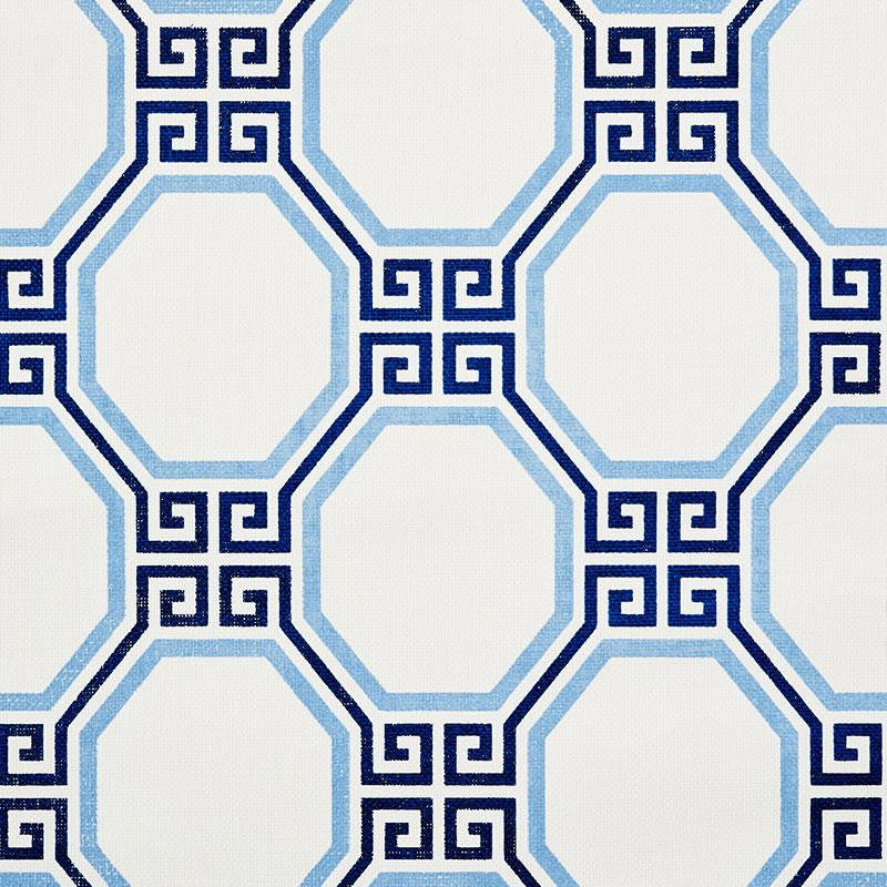 Octavia Paperweave Marine 5008890 by Schumacher Wallpaper Orient Express 11.25" - Fabric Carolina -
