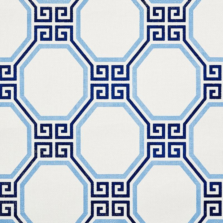 Octavia Paperweave Marine 5008890 by Schumacher Wallpaper Orient Express 11.25" - Fabric Carolina -