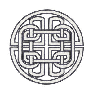 Chinoiserie Appliqu Spectator 73040 by Schumacher Trim