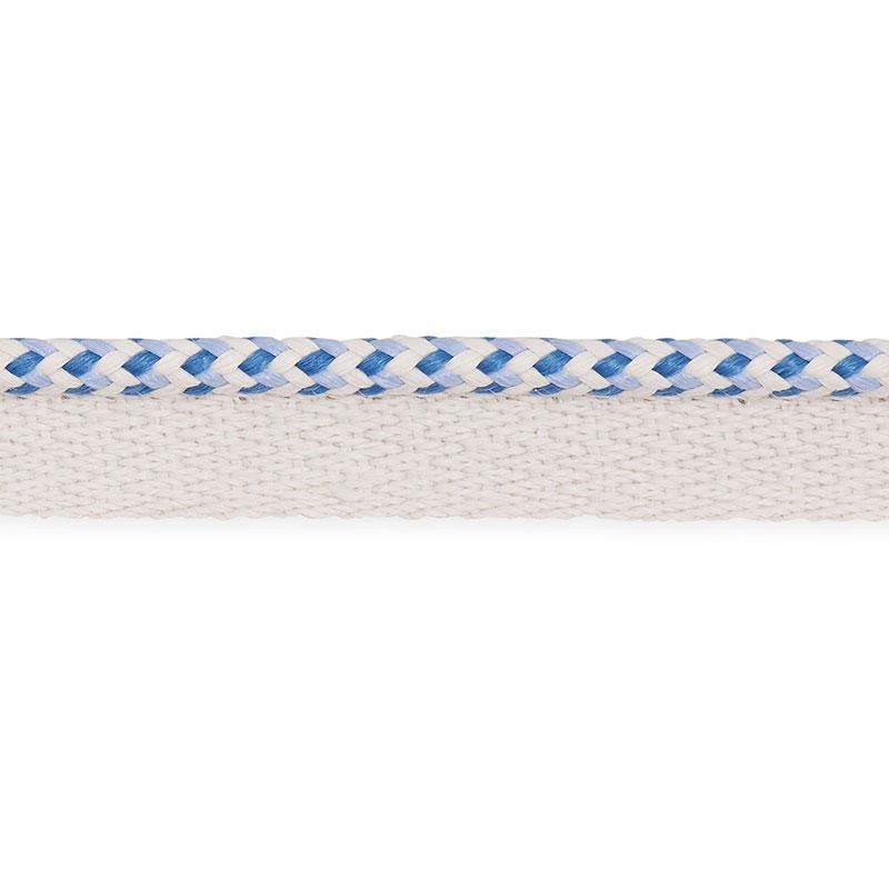 Bolander Cord Indoor/Outdoor Delft 73474 by Schumacher Trim Indoor/Outdoor: Prints & Wovens - Fabric Carolina -