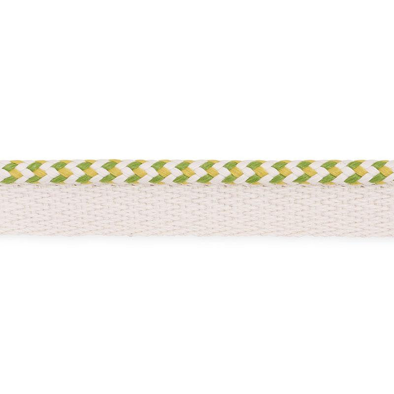 Bolander Cord Indoor/Outdoor Leaf 73475 by Schumacher Trim Indoor/Outdoor: Prints & Wovens - Fabric Carolina -