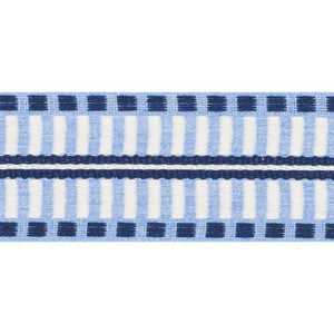 Jacobsen Tape Indoor/Outdoor Chambray 73631 by Schumacher Trim