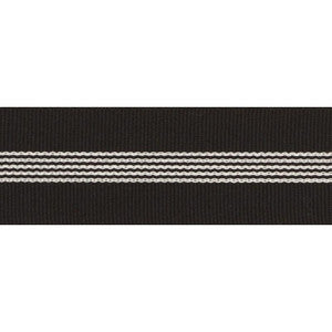 Nilsson Tape Indoor/Outdoor Black 73643 by Schumacher Trim