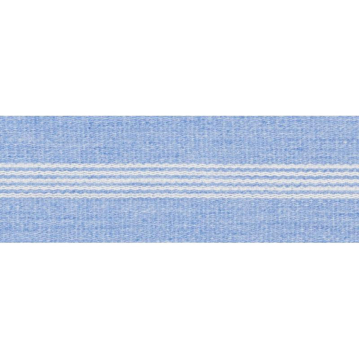 Nilsson Tape Indoor/Outdoor Chambray 73641 by Schumacher Designer Trim Indoor/Outdoor: Prints & Wovens - Swanky Fabrics -