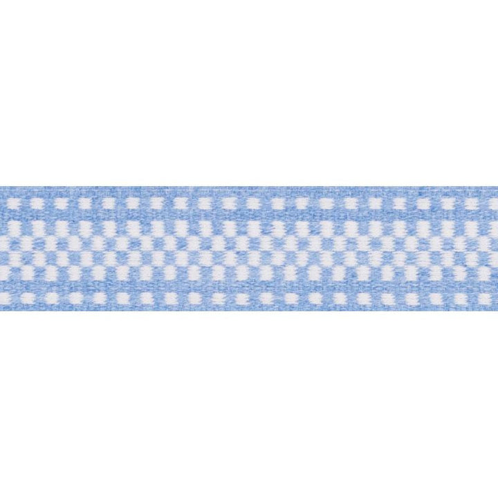 Marta Tape Indoor/Outdoor Chambray 73651 by Schumacher Trim Indoor/Outdoor: Prints & Wovens - Fabric Carolina -
