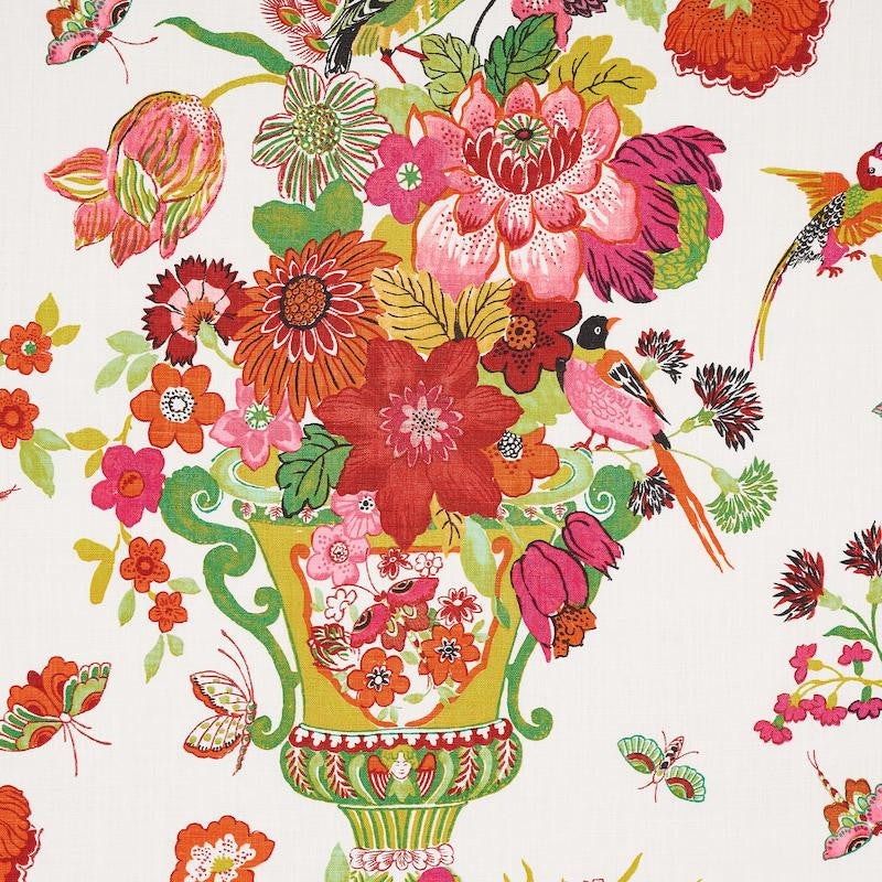 Lansdale Bouquet Summer 173072 by Schumacher Fabric Schumacher Classics 24.5" - Fabric Carolina -