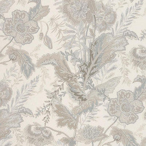 Sandoway Vine Linen 174543 by Schumacher Fabric