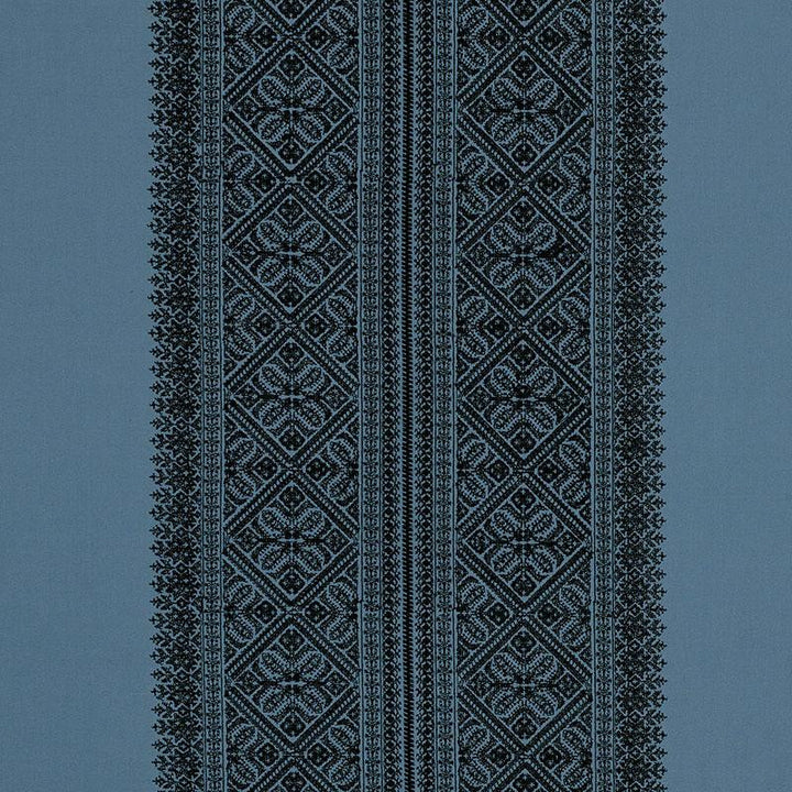 Toledo Embroidery Midnight 69731 by Schumacher Fabric Couture 26.0" - Fabric Carolina -