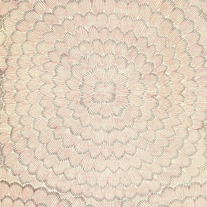 Feather Bloom Sisal Venetian Pink 5006075 by Schumacher Wallpaper