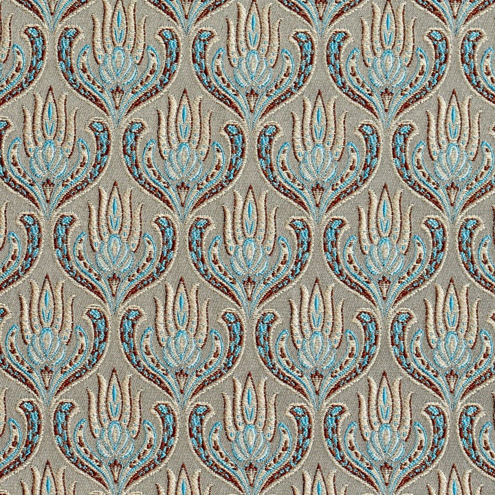 20730-05 by Charlotte Fabric Vintage charm 100% Woven Polyester Asia Exceeds 70,000 Wyzenbeek Rubs (Heavy Duty) Horizontal: 3" x Vertical: 3.5" 54 Inches - Fabric Carolina -
