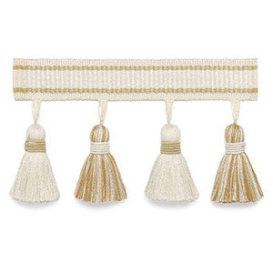 Merida Tassel Fringe Sand 63084 by Schumacher Trim