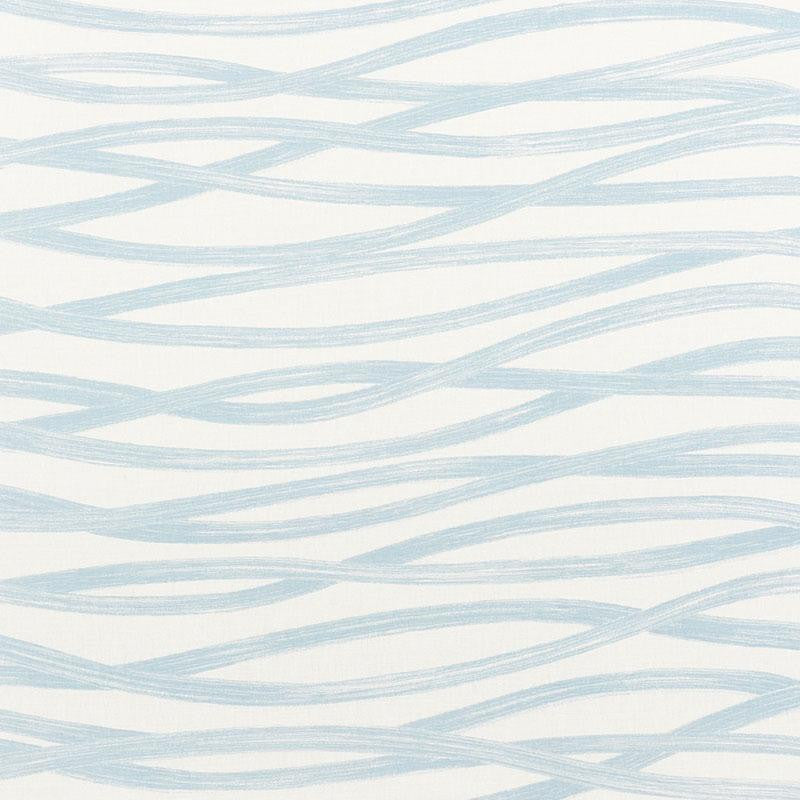 Brushstrokes Sky 177342 by Schumacher Designer Fabric Natura 53.75" - Swanky Fabrics -