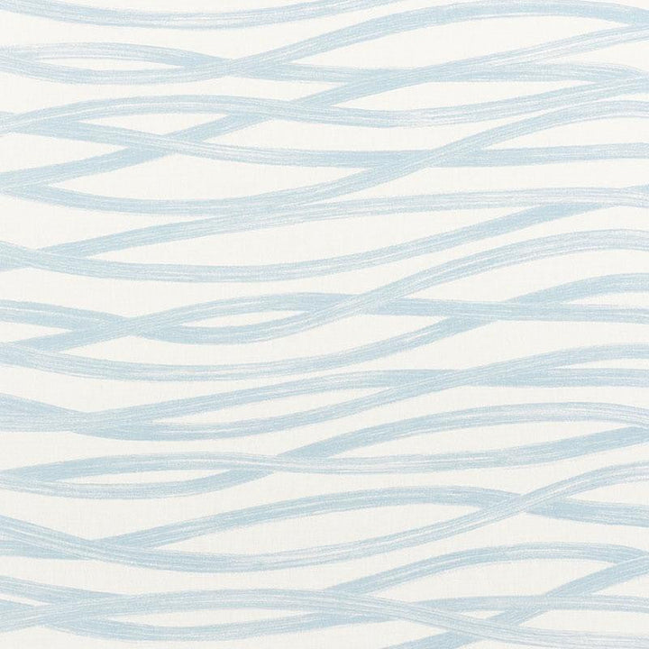 Brushstrokes Sky 177342 by Schumacher Designer Fabric Natura 53.75" - Swanky Fabrics -