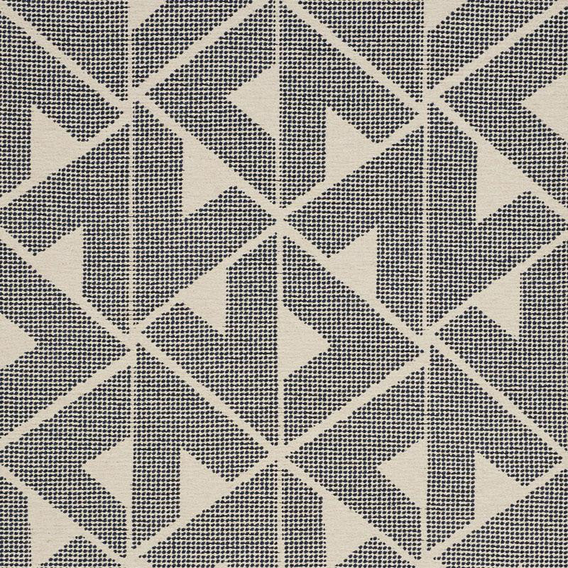 Sierra Indigo 73272 by Schumacher Designer Fabric Orpheum 13.5" - Swanky Fabrics -