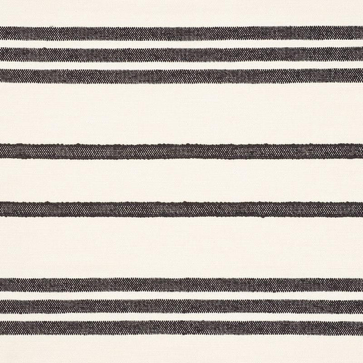 Dune Stripe Black 73290 by Schumacher Fabric Au Naturel - Fabric Carolina -