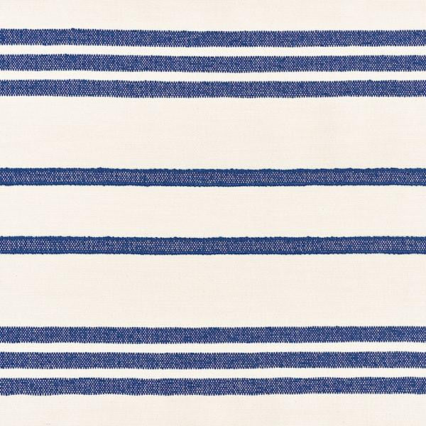Dune Stripe Blue 73291 by Schumacher Fabric Au Naturel - Fabric Carolina -