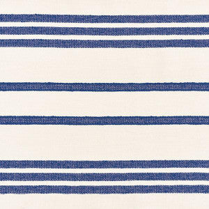 Dune Stripe Blue 73291 by Schumacher Fabric