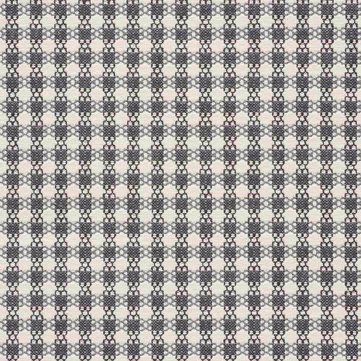 Checkmate Graphite 73432 by Schumacher Fabric Happy Together 1.5" - Fabric Carolina -
