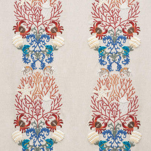 Under The Sea Multi 73550 by Schumacher Fabric