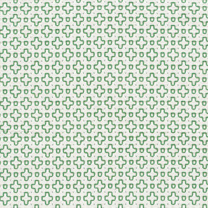 Scout Embroidery Green 73561 by Schumacher Fabric