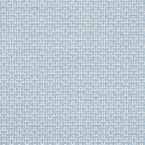 Scout Embroidery Sky 73563 by Schumacher Fabric