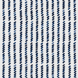 Tic For Tac Blue 176541 by Schumacher Fabric
