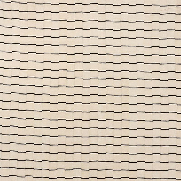 Lines Black 71210 by Schumacher Designer Fabric David Kaihoi 4.5" - Swanky Fabrics -