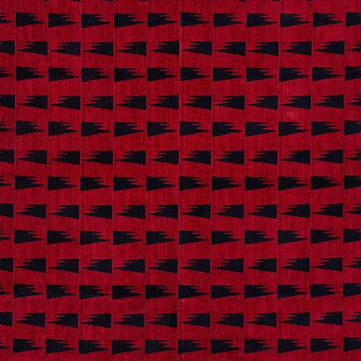 Tutsi Red 71221 by Schumacher Fabric David Kaihoi 4.25" - Fabric Carolina -