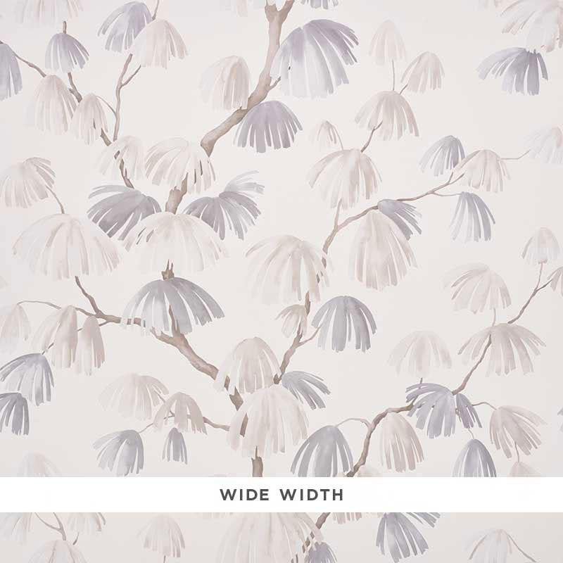 Weeping Pine Neutral 5008330 by Schumacher Wallpaper David Kaihoi 54.0" - Fabric Carolina -