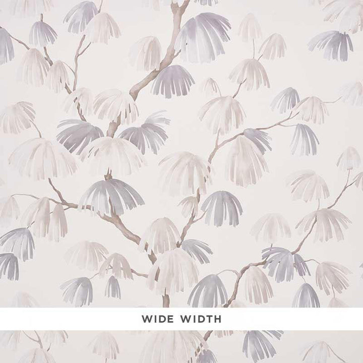 Weeping Pine Neutral 5008330 by Schumacher Wallpaper David Kaihoi 54.0" - Fabric Carolina -