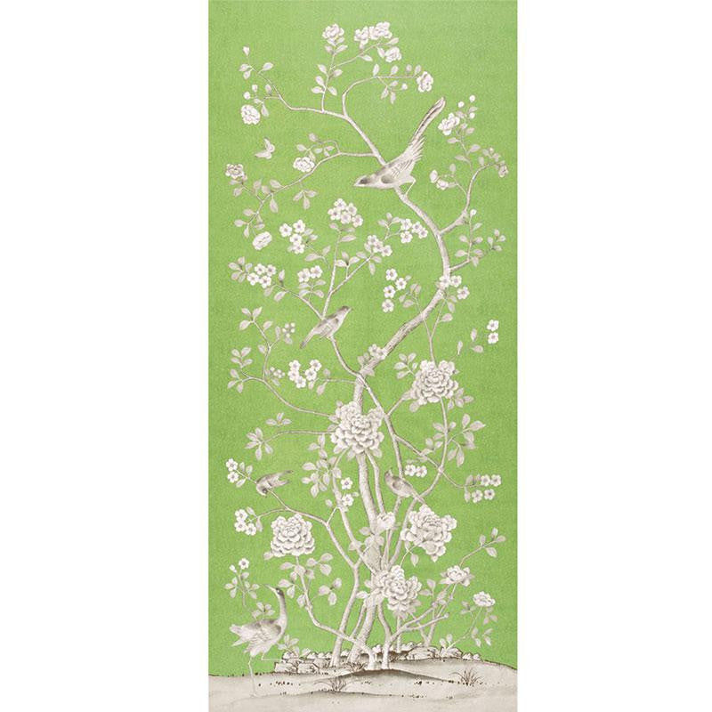 Chinois Palais Lettuce 175040 by Schumacher Fabric Mary Mcdonald 54.0" - Fabric Carolina -