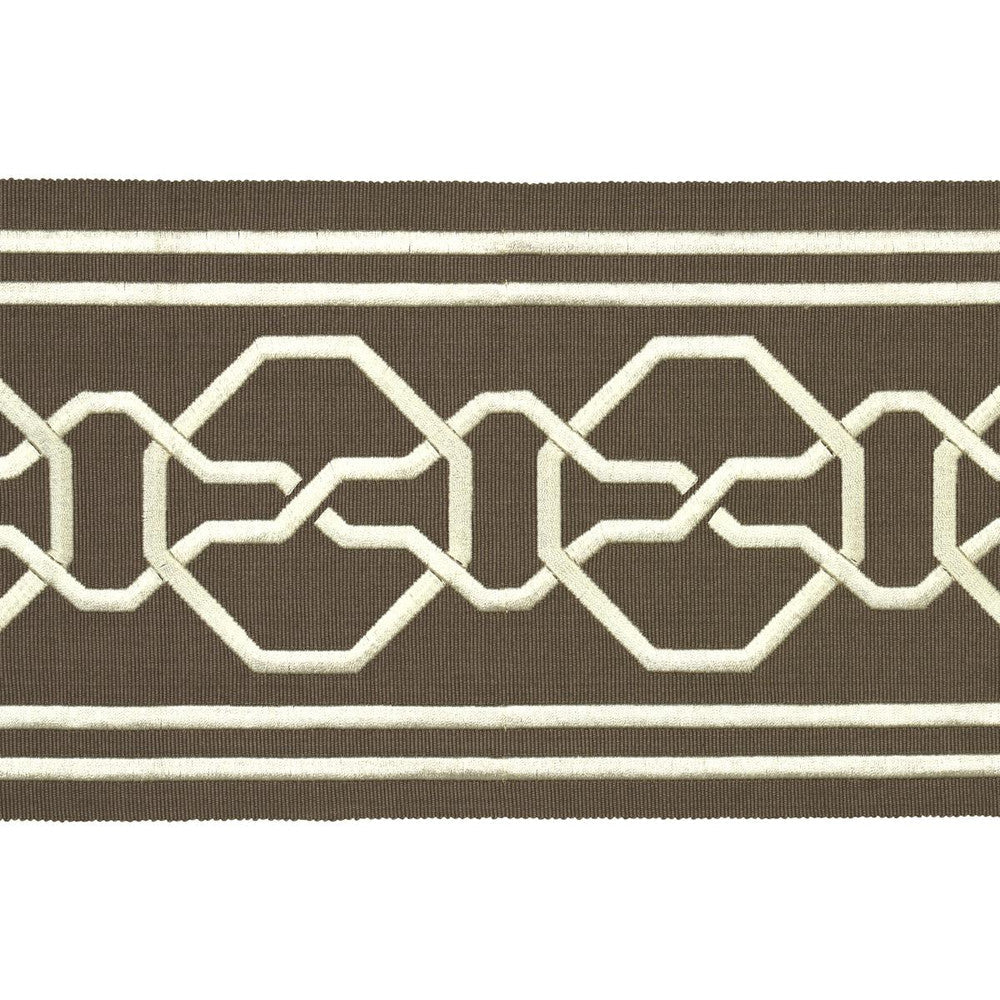 Malmaison Tape Dove 66150 by Schumacher Designer Trim Mary Mcdonald 3.75" - Swanky Fabrics -