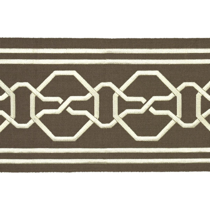 Malmaison Tape Dove 66150 by Schumacher Designer Trim Mary Mcdonald 3.75" - Swanky Fabrics -