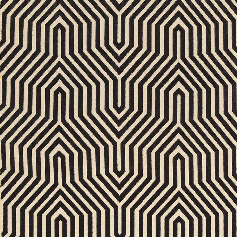 Vanderbilt Velvet Noir 66192 by Schumacher Fabric Mary Mcdonald 13.88" - Fabric Carolina -