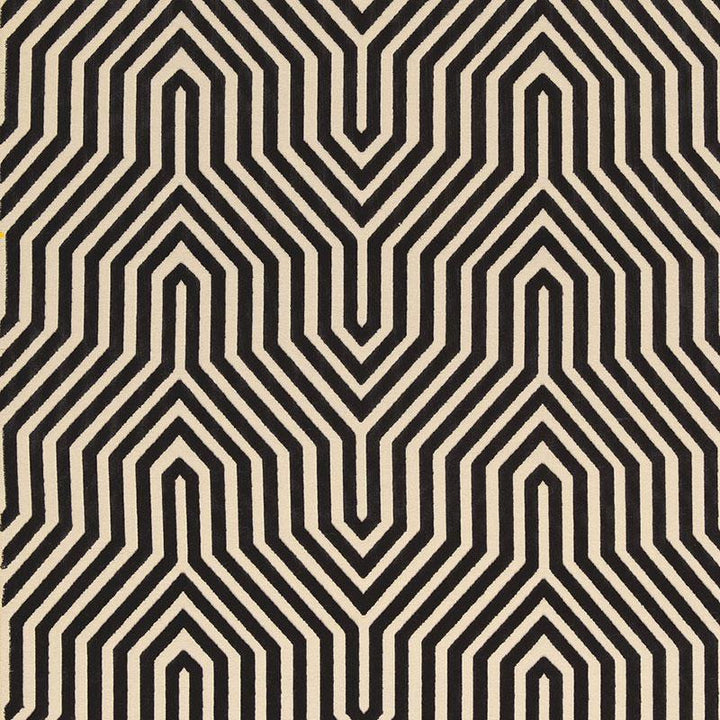 Vanderbilt Velvet Noir 66192 by Schumacher Fabric Mary Mcdonald 13.88" - Fabric Carolina -