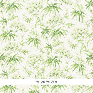 Arita Floral Leaf 5009141 by Schumacher Wallpaper