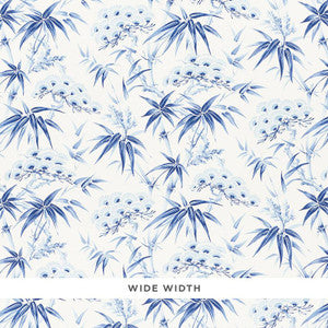 Arita Floral Porcelain 5009140 by Schumacher Wallpaper