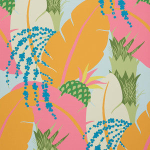 Ananas Tropical 5009172 by Schumacher Wallpaper