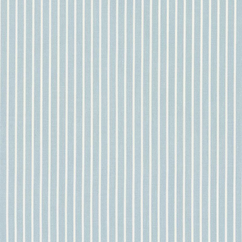 Edie Stripe Sky 71304 by Schumacher Designer Fabric Essentials: Classic Stripe - Swanky Fabrics -