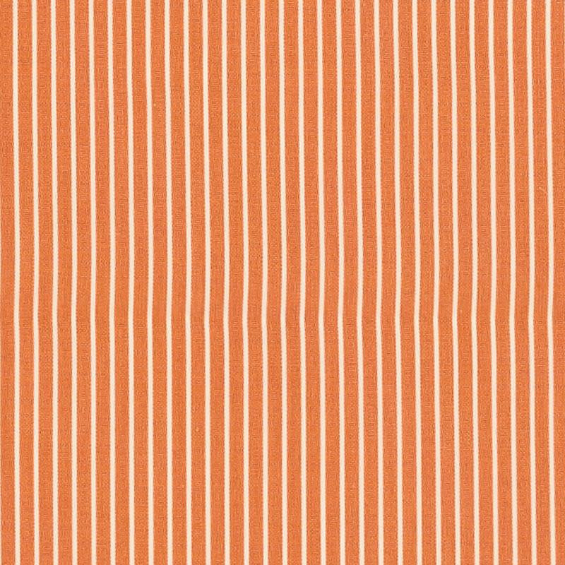 Edie Stripe Orange 71308 by Schumacher Fabric Essentials: Classic Stripe - Fabric Carolina -