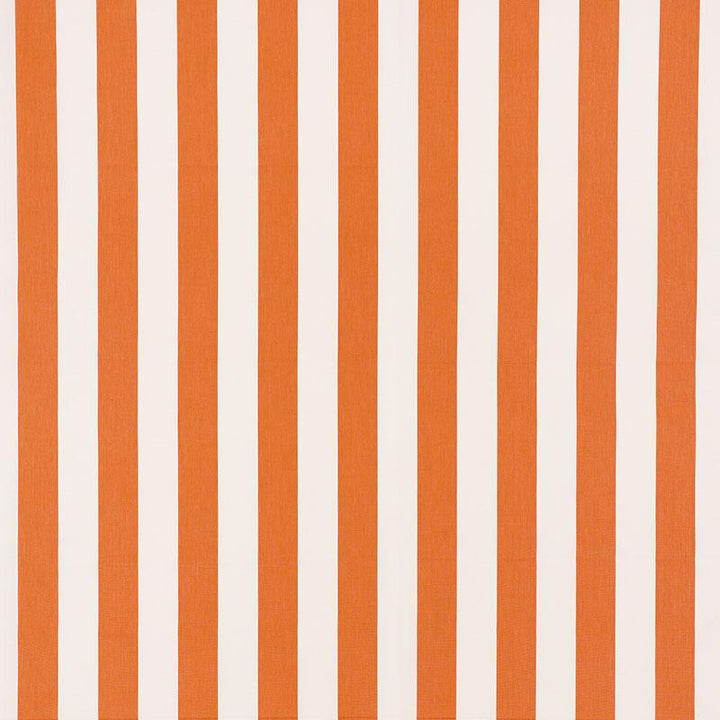 Andy Stripe Orange 71328 by Schumacher Fabric Essentials: Classic Stripe 5.5" - Fabric Carolina -