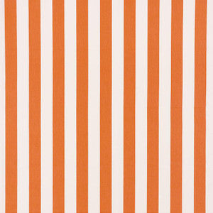 Andy Stripe Orange 71328 by Schumacher Fabric