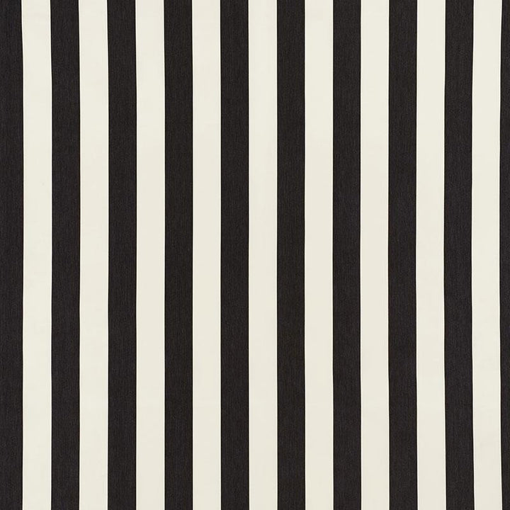 Andy Stripe Black 71320 by Schumacher Fabric Essentials: Classic Stripe 5.5" - Fabric Carolina -