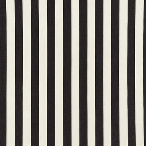 Andy Stripe Black 71320 by Schumacher Fabric