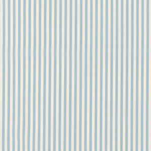 Brigitte Stripe Sky 71345 by Schumacher Fabric