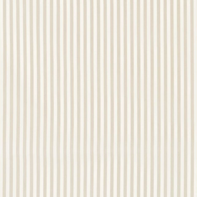 Brigitte Stripe Taupe 71343 by Schumacher Designer Fabric Essentials: Classic Stripes - Swanky Fabrics -
